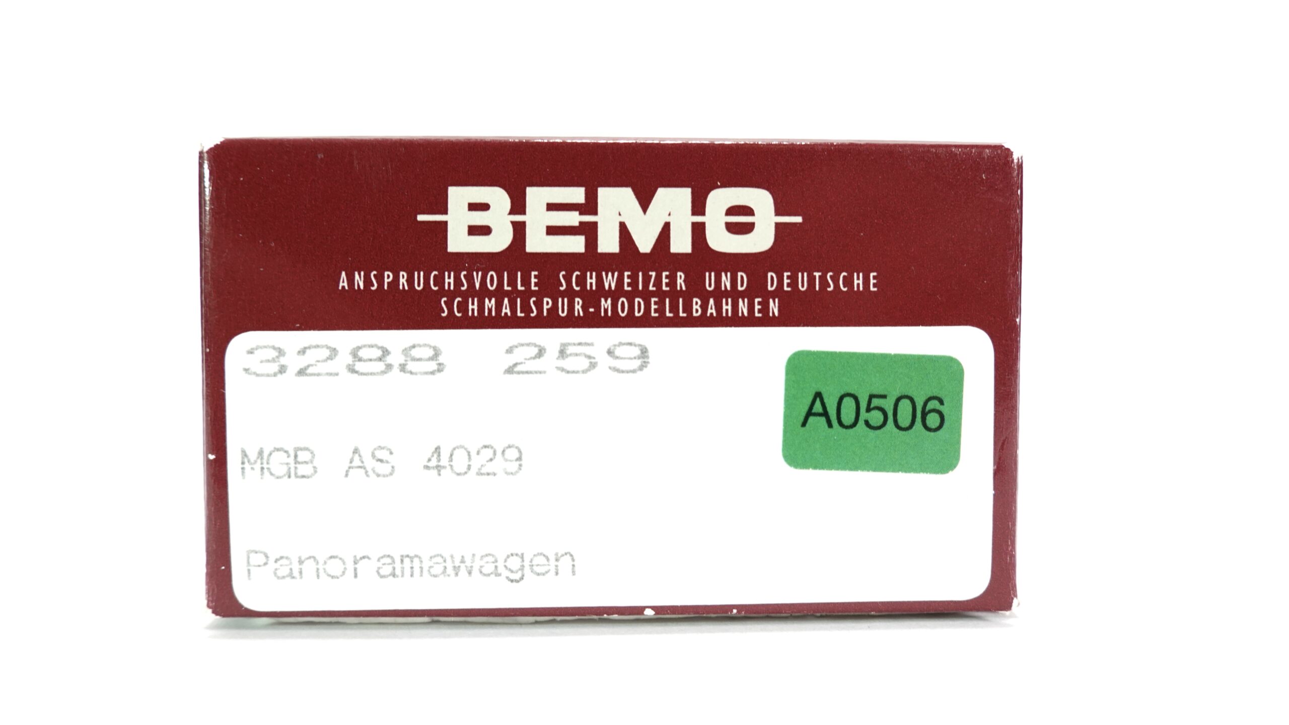 Bemo 3288 259 H0m MGB Panowagen mit Personen und Licht | A0506 11 Bemo 3288 259 H0m MGB Panowagen mit Personen und Licht | A0506 – Bild 11