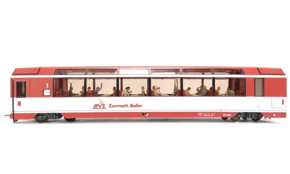 Bemo 3288 503 H0m BVZ Panowagen mit Personen | A0509