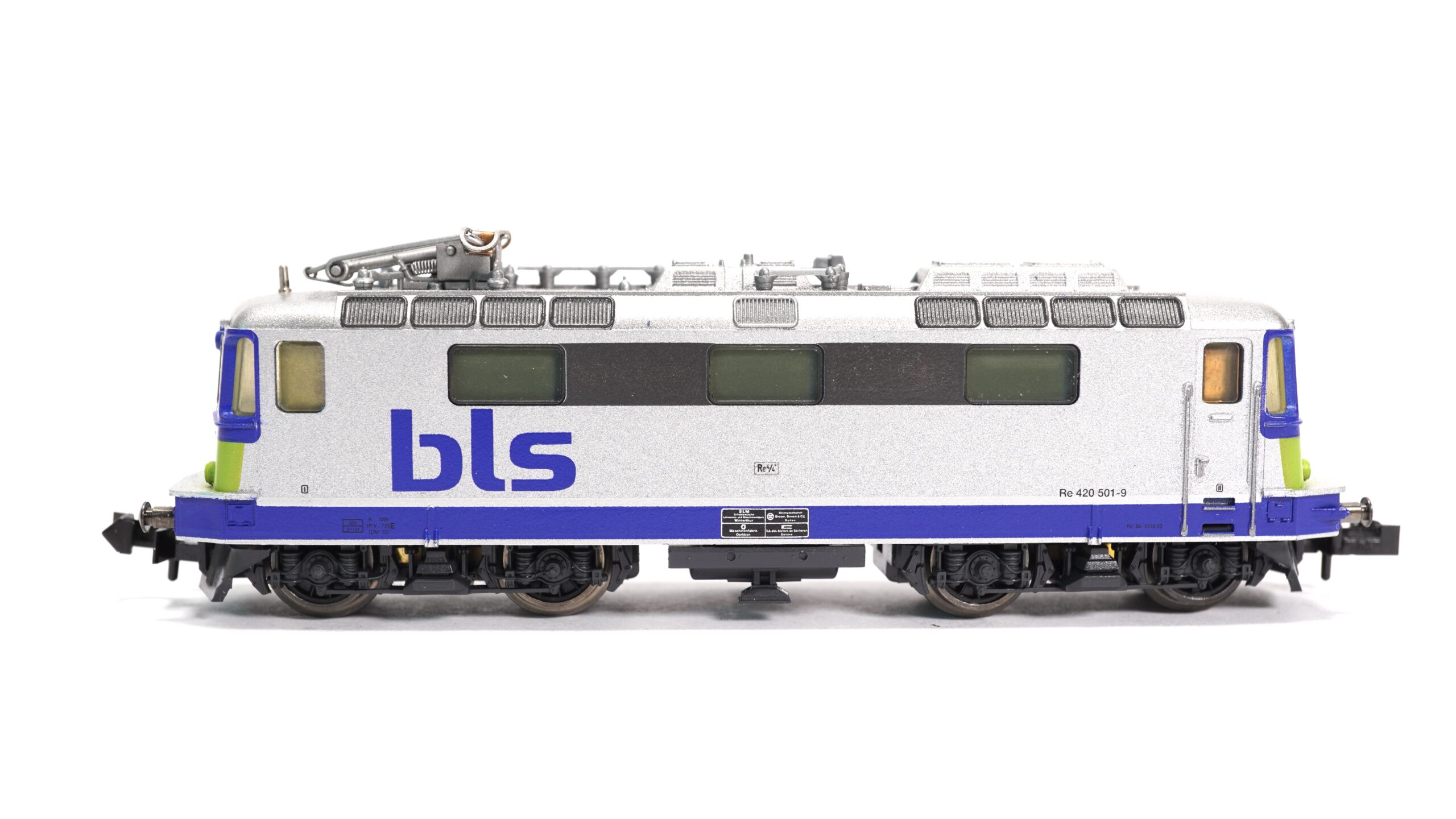 Minitrix 12781 N BLS E-Lok Re 420 Nina Design | A0239