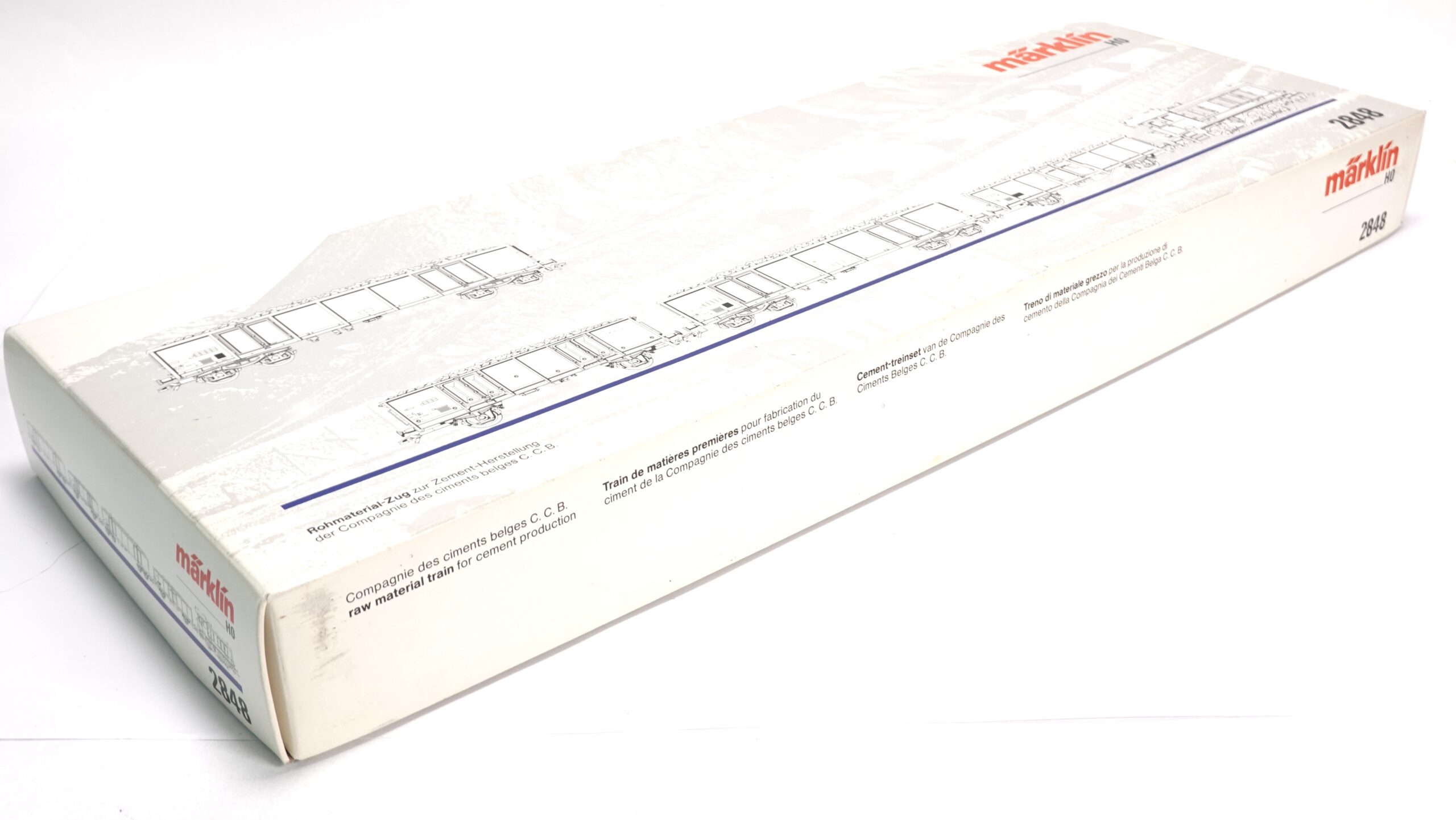 Märklin 2848 H0 Güterzug-Set mit Diesellok + 4 Wagen | A0525 11 Märklin 2848 H0 Güterzug-Set mit Diesellok + 4 Wagen | A0525 – Bild 11