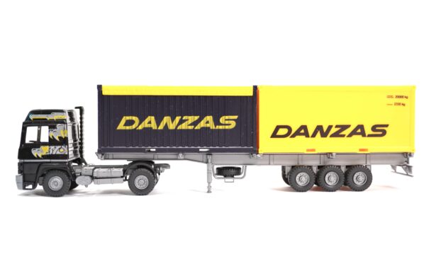 Roskopf 459 H0 Renault R 370 Turboleader Containersattelzug Danzas | A0604