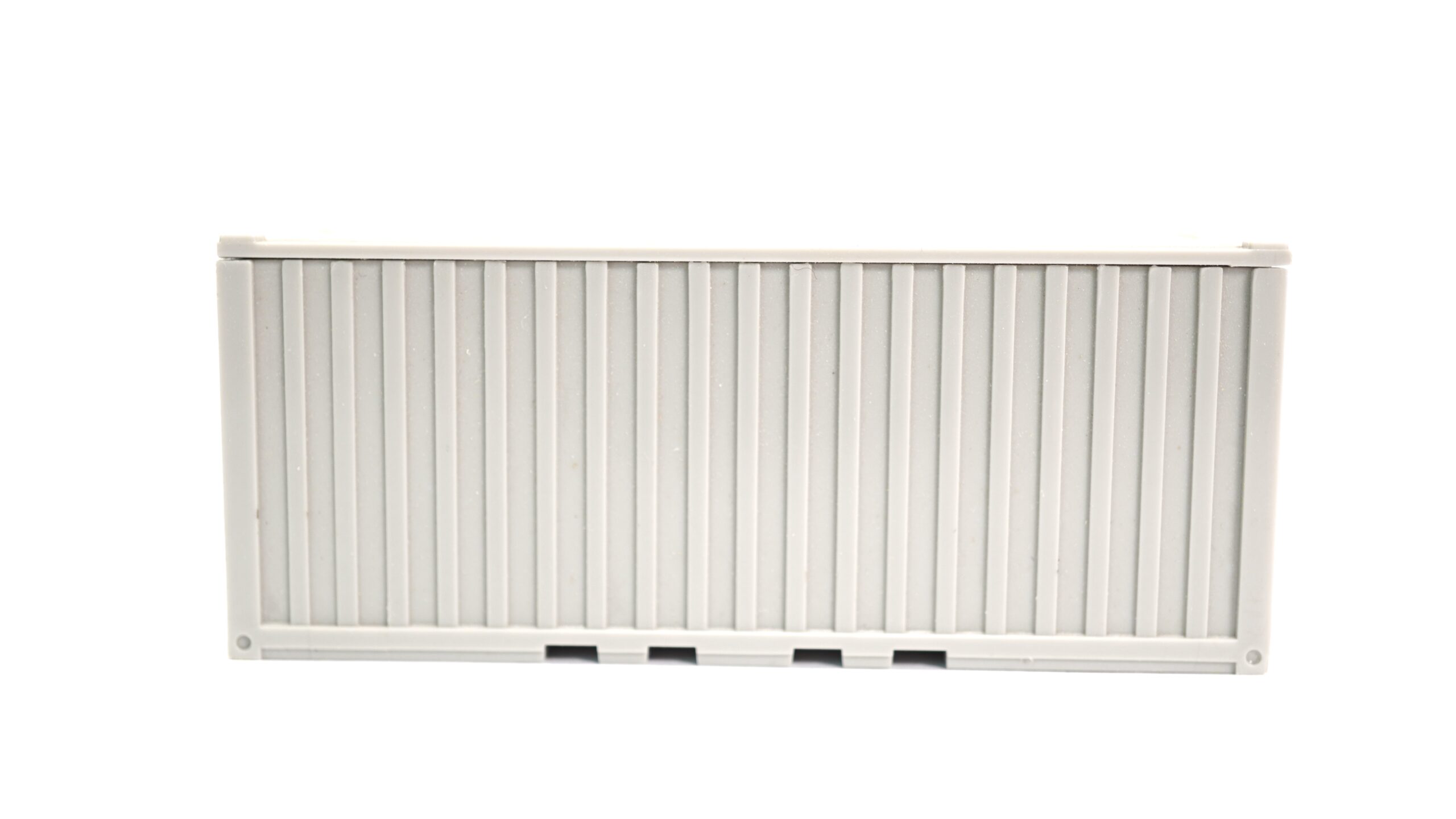 Wiking H0 20-Fuss-Container grau gerippt