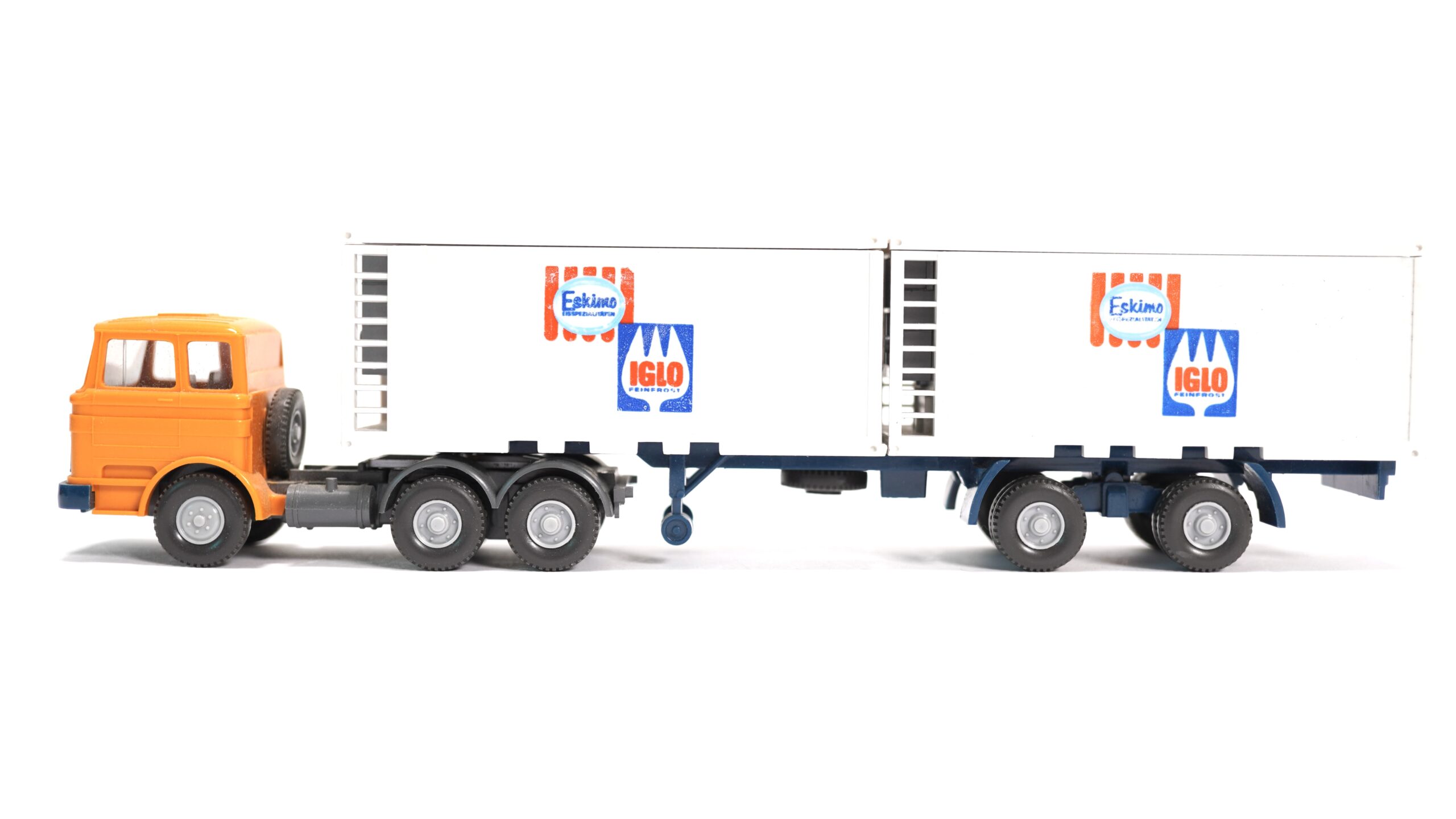 Wiking 542 H0 Mercedes-Benz 1619 Koffer-Sattelzug Eskimo Iglo | A0606