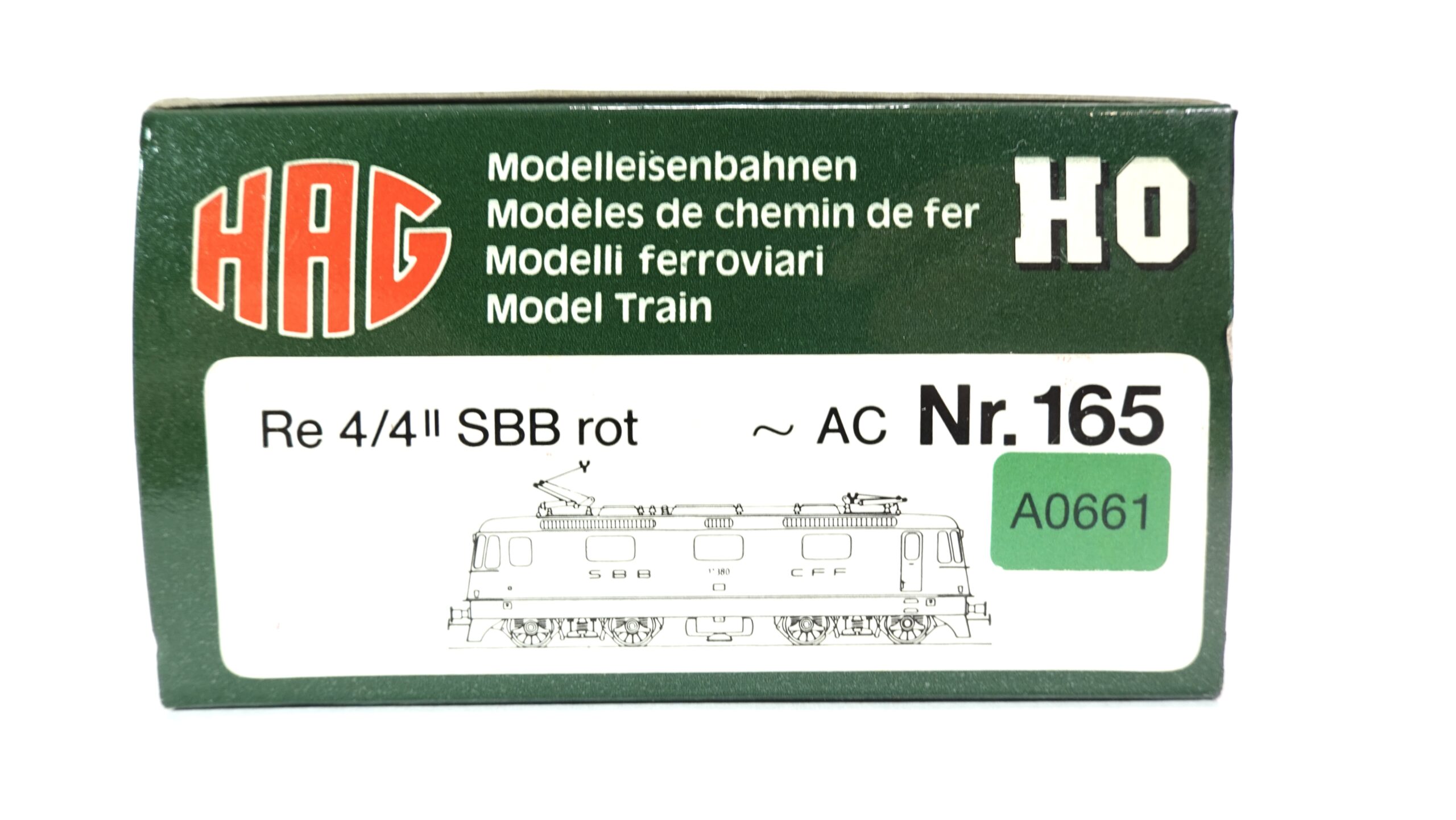 Hag 165 H0 SBB E-Lok Re 4/4 rot 11360 | A0661 9 Hag 165 H0 SBB E-Lok Re 4/4 rot 11360 | A0661 – Bild 9