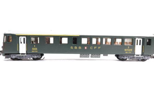 Hag 420 H0 SBB Steuerwagen 1721 Reliefschrift | A0673