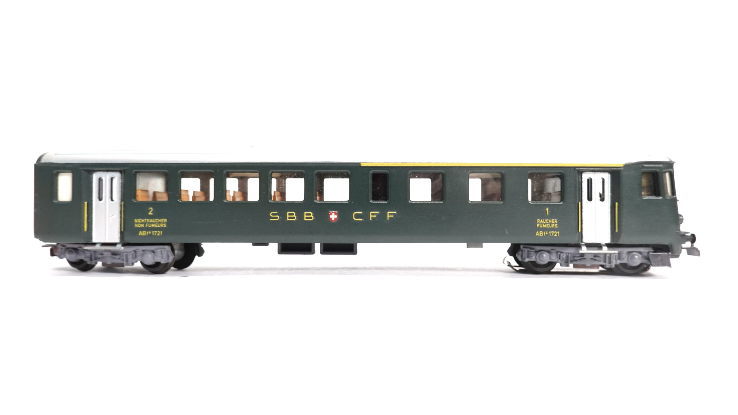 Hag 420 H0 SBB Steuerwagen 1721 Reliefschrift | A0673 4 Hag 420 H0 SBB Steuerwagen 1721 Reliefschrift | A0673 – Bild 4