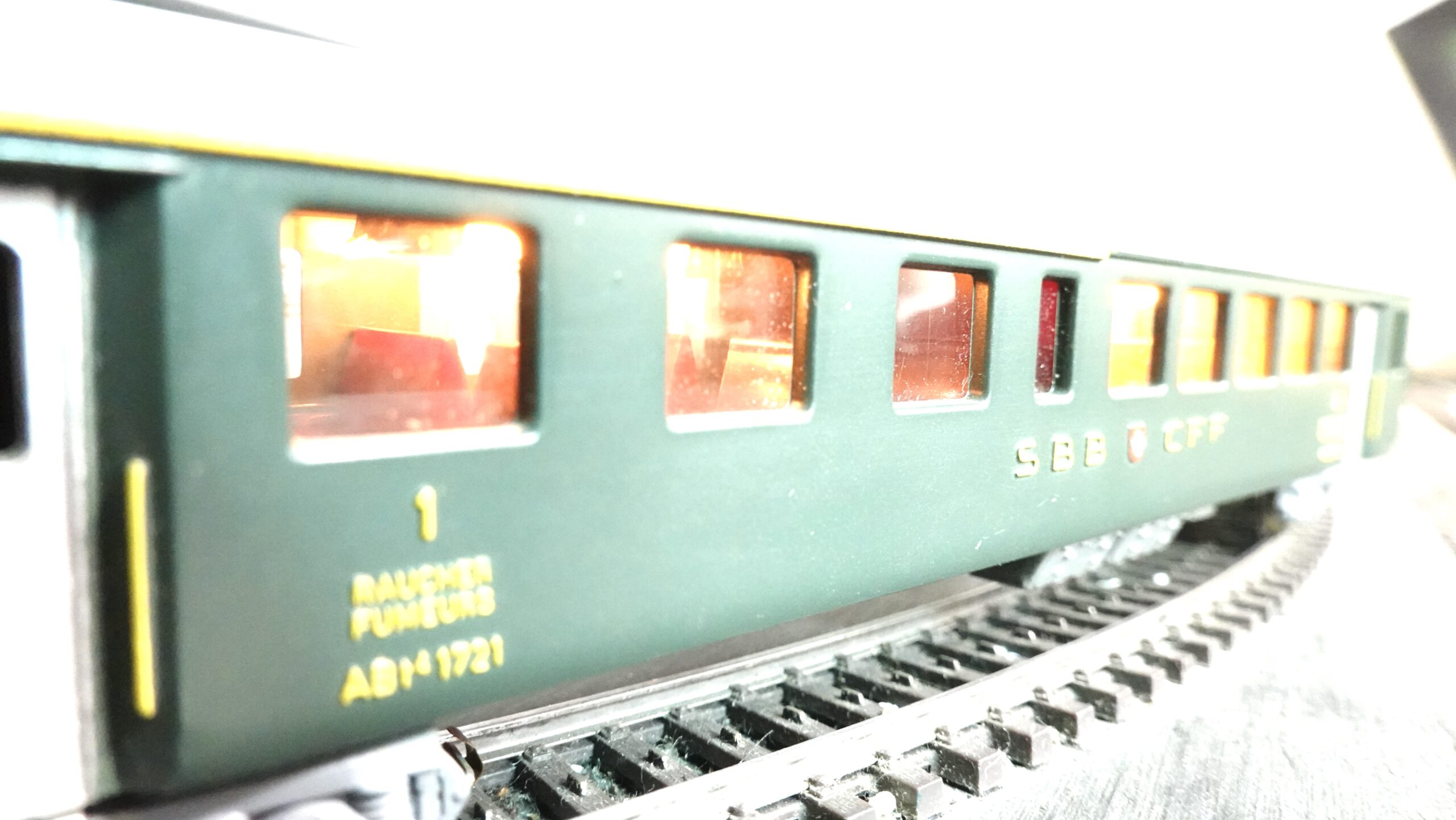 Hag 420 H0 SBB Steuerwagen 1721 Reliefschrift | A0673 8 Hag 420 H0 SBB Steuerwagen 1721 Reliefschrift | A0673 – Bild 8