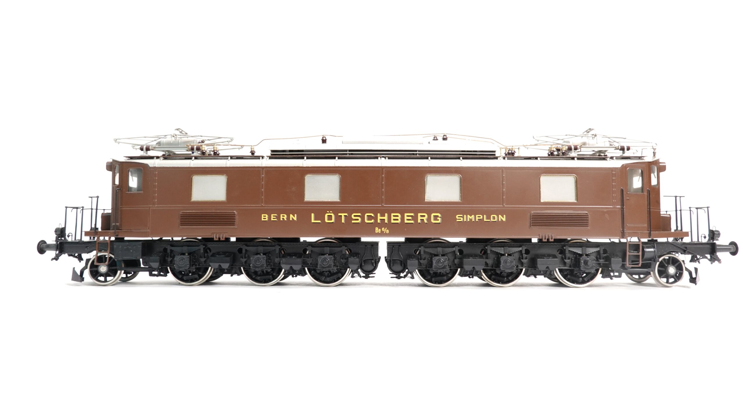 Metropolitan 0 850 BLS E-Lok Be 6/8 Breda braun| 0306