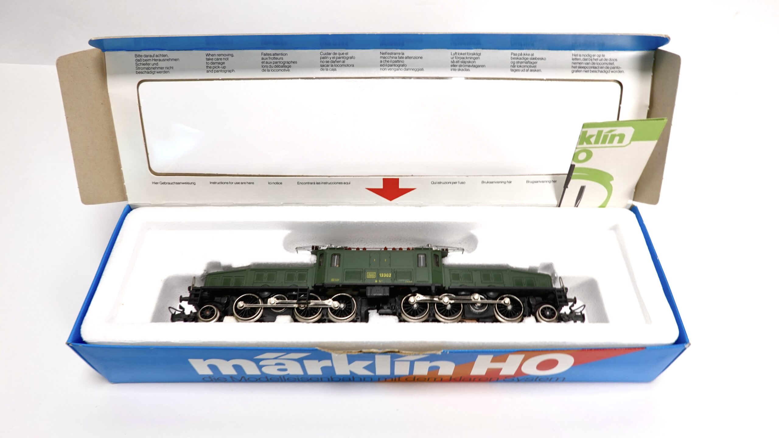 Märklin 3056 SBB H0 Be 6/8 III Krokodil grün 13302 | A0693 7 Märklin 3056 SBB H0 Be 6/8 III Krokodil grün 13302 | A0693 – Bild 7