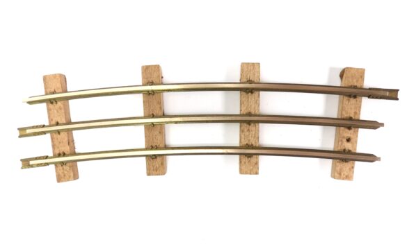 Buco 146 AE 1/2 gebogene Schiene Messing