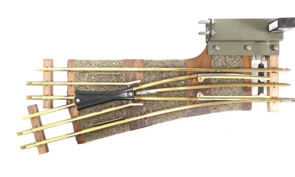 Buco 122 WEM Weiche links Messing