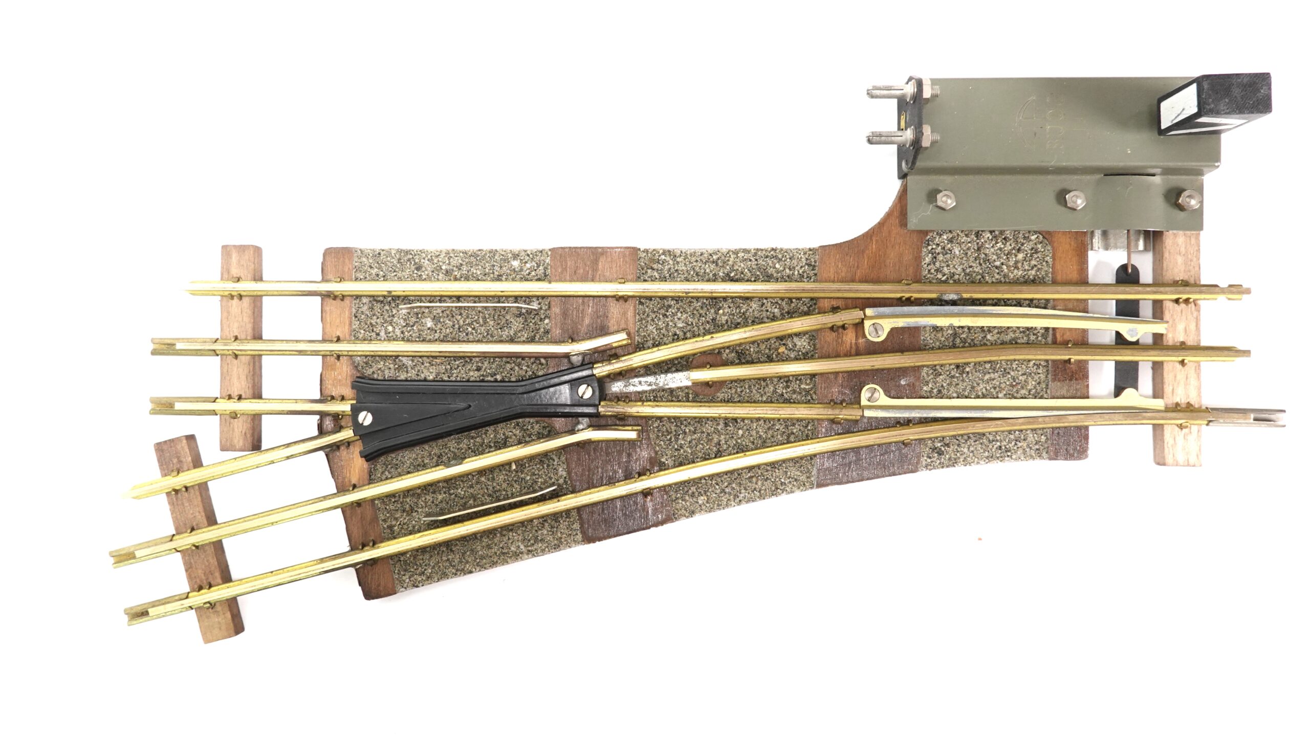 Buco 122 WEM Weiche links Messing 1 Buco 122 WEM Weiche links Messing