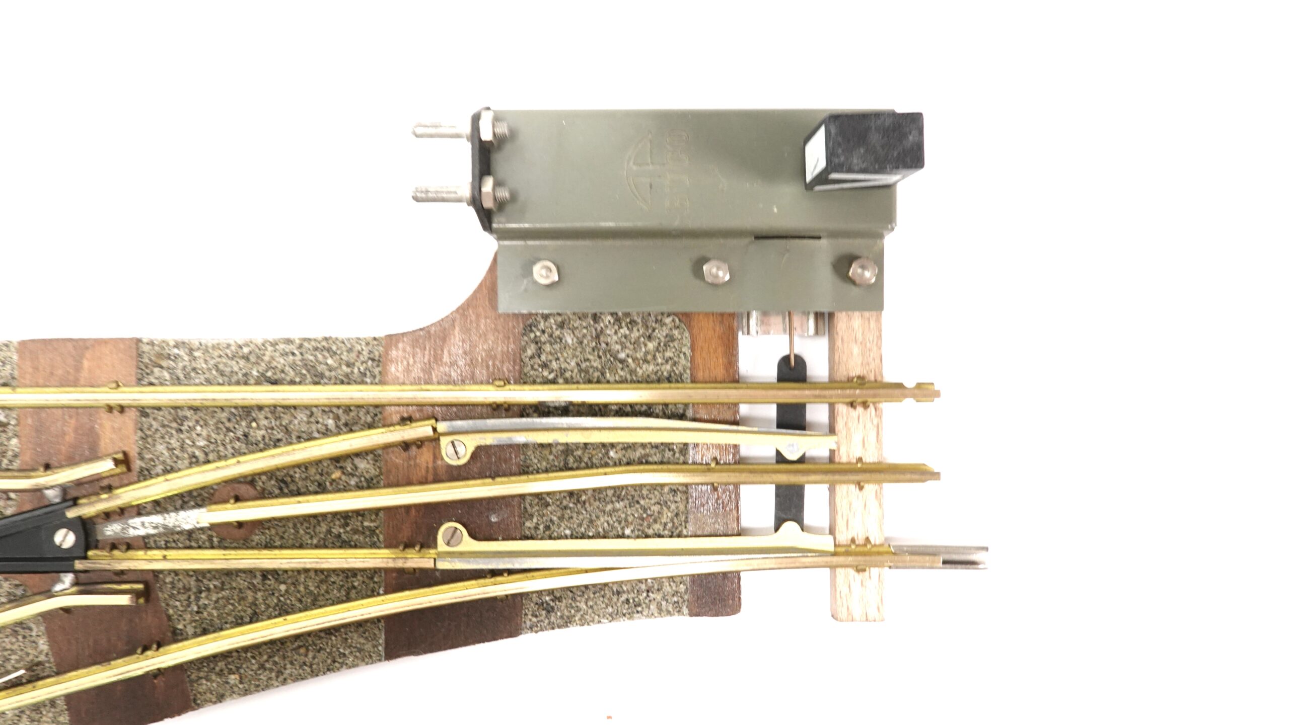 Buco 122 WEM Weiche links Messing 3 Buco 122 WEM Weiche links Messing – Bild 3