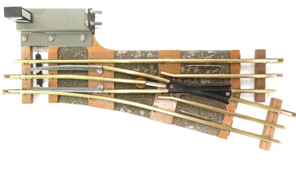 Buco 122 WEM Weiche rechts Messing