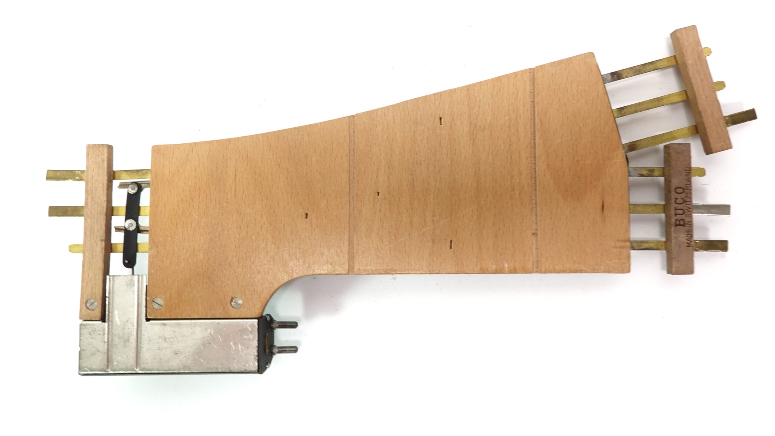 Buco 122 WEM Weiche rechts Messing 4 Buco 122 WEM Weiche rechts Messing – Bild 4