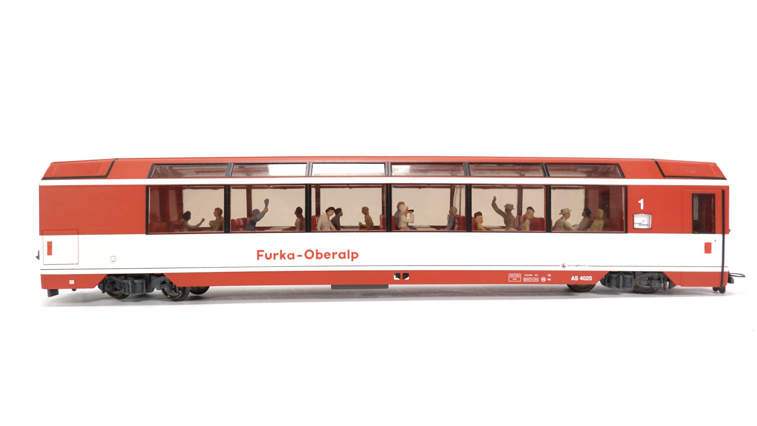 Bemo 3288 205 H0m FO Panoramawagen AS 4025 mit Personen | A0478 4 Bemo 3288 205 H0m FO Panoramawagen AS 4025 mit Personen | A0478 – Bild 4