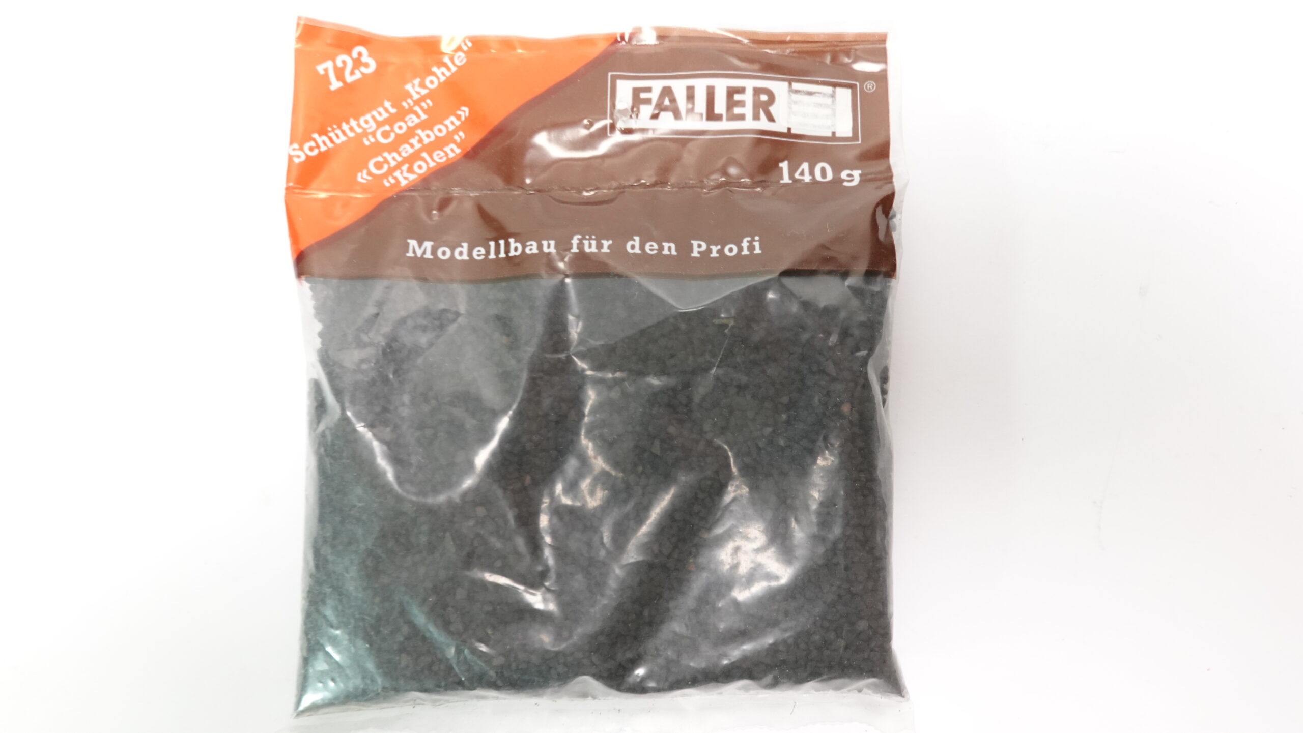 Faller 723 H0 Schüttgut Kohle 140g 1 Faller 723 H0 Schüttgut Kohle 140g
