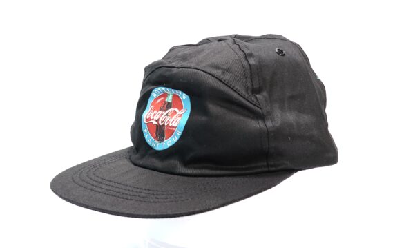 Vintage 90s Coca-Cola "Bottling Plant Tour" Snapback Cap – black | A5002