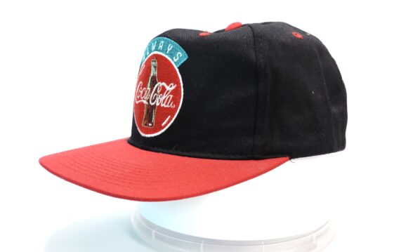 Vintage Always Coca-Cola Cap – 90s Retro Snapback Schwarz | A5016
