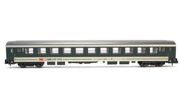 Kato K23102 N SBB RIC Personenwagen 2. Klasse | A0762