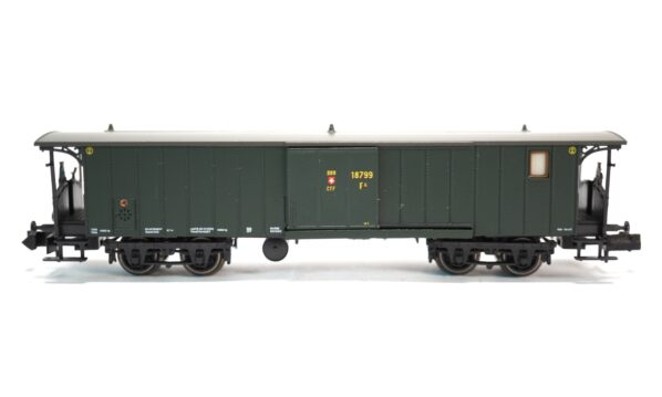 Brawa 65252 N SBB 4-achsiger Gepäckwagen der Bauart F4 | A0872