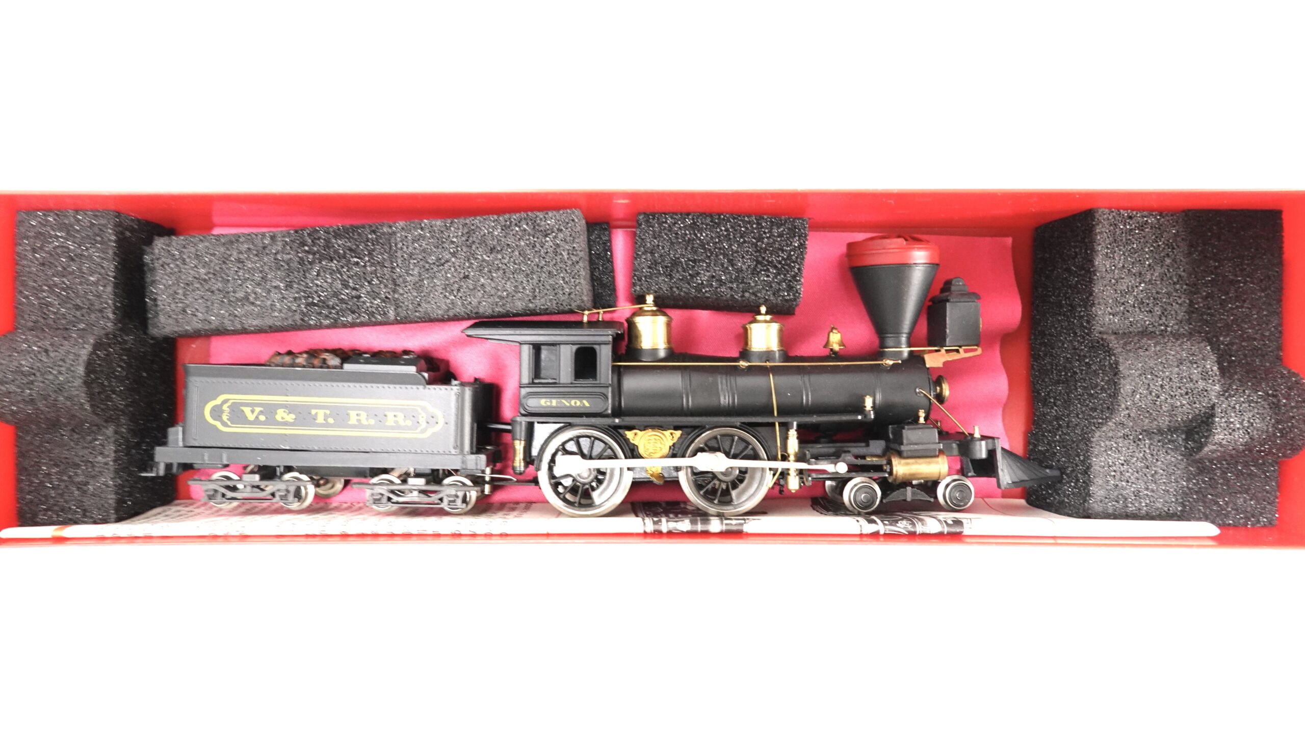 Pocher 802/2/PO USA V. & T. R. R. Virginia & Truckee Railroad Dampflok Genoa | 0009 9 Pocher 802/2/PO USA V. & T. R. R. Virginia & Truckee Railroad Dampflok Genoa | 0009 – Bild 9