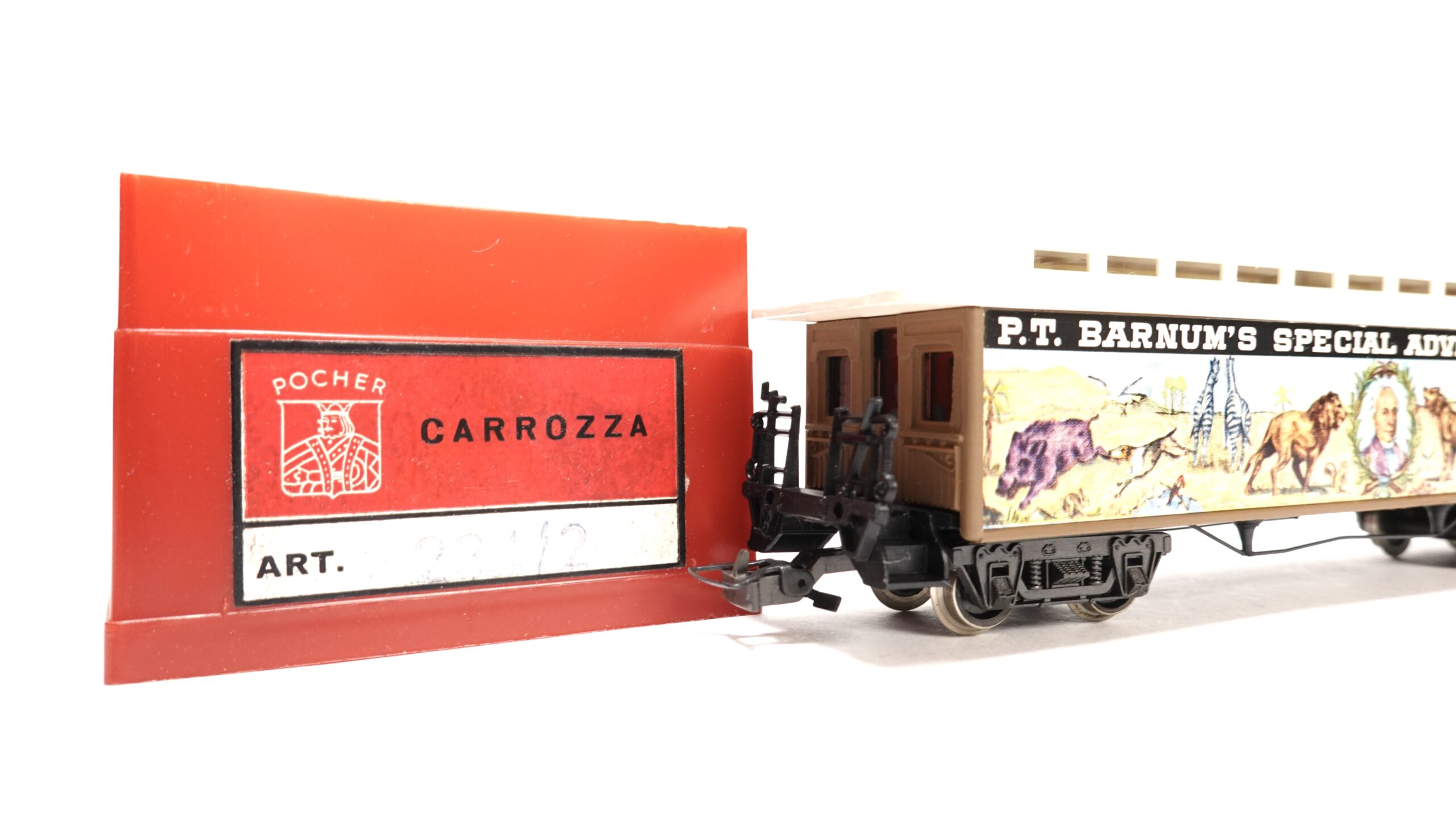 Pocher 6234 H0 USA P.T. Barnum's Special Advertising Coach | 0011 2 Pocher 6234 H0 USA P.T. Barnum's Special Advertising Coach | 0011 – Bild 2
