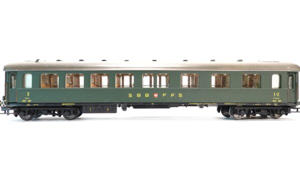 Metropolitan 7021 H0 SBB Personenwagen 1. 2. 3. Kl | A0738