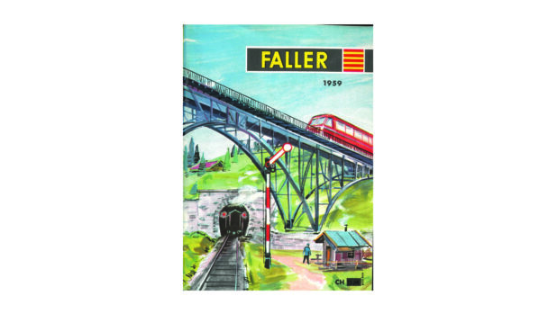 Faller Katalog 1959 Modellbahn Zubehör Vintage