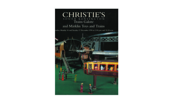 Christie’s Trains Galore Märklin Toys Auktionskatalog