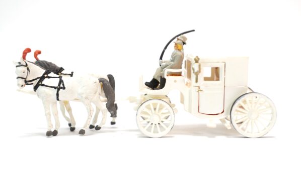 Preiser 450 H0 Hochzeitskutsche weiss | A0973