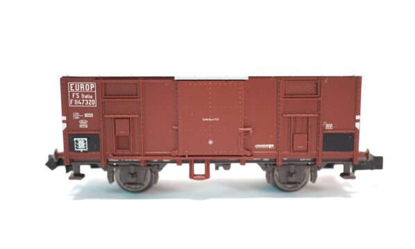 Minitrix 13217 N FS Italia Gedeckter Güterwagen | A1046