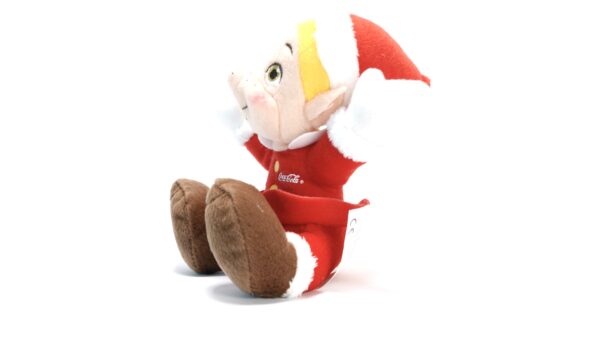 Vintage Coca-Cola Bean Bag Plüsch – Kleiner Weihnachts-Elf | A5063