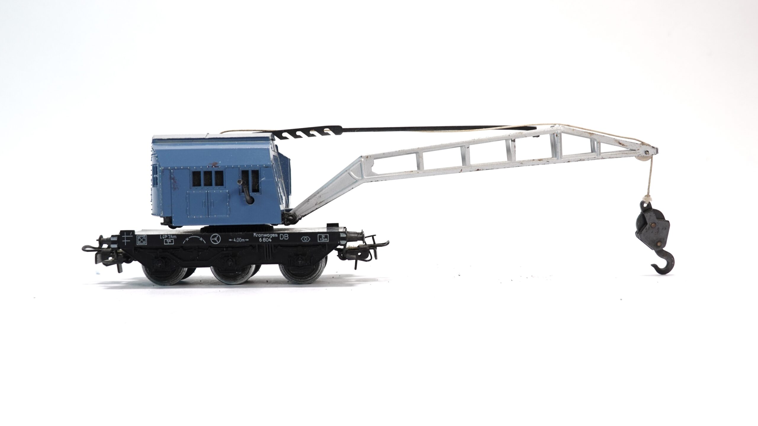 Märklin 4611 H0 DB Kranwagen sehr bespielt | A0898 1 Märklin 4611 H0 DB Kranwagen sehr bespielt | A0898