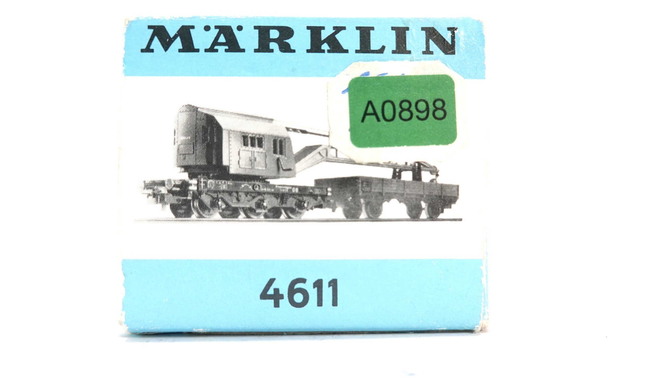 Märklin 4611 H0 DB Kranwagen sehr bespielt | A0898 8 Märklin 4611 H0 DB Kranwagen sehr bespielt | A0898 – Bild 8