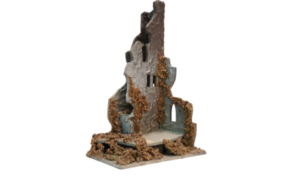Faller 291 H0 Burgruine Fertigmodell Holz/Gries Klassiker | A0915