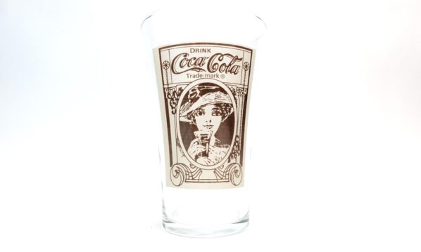 Vintage Coca-Cola „Victorian Lady“ Flair-Glas – Sammlerstück | A5094