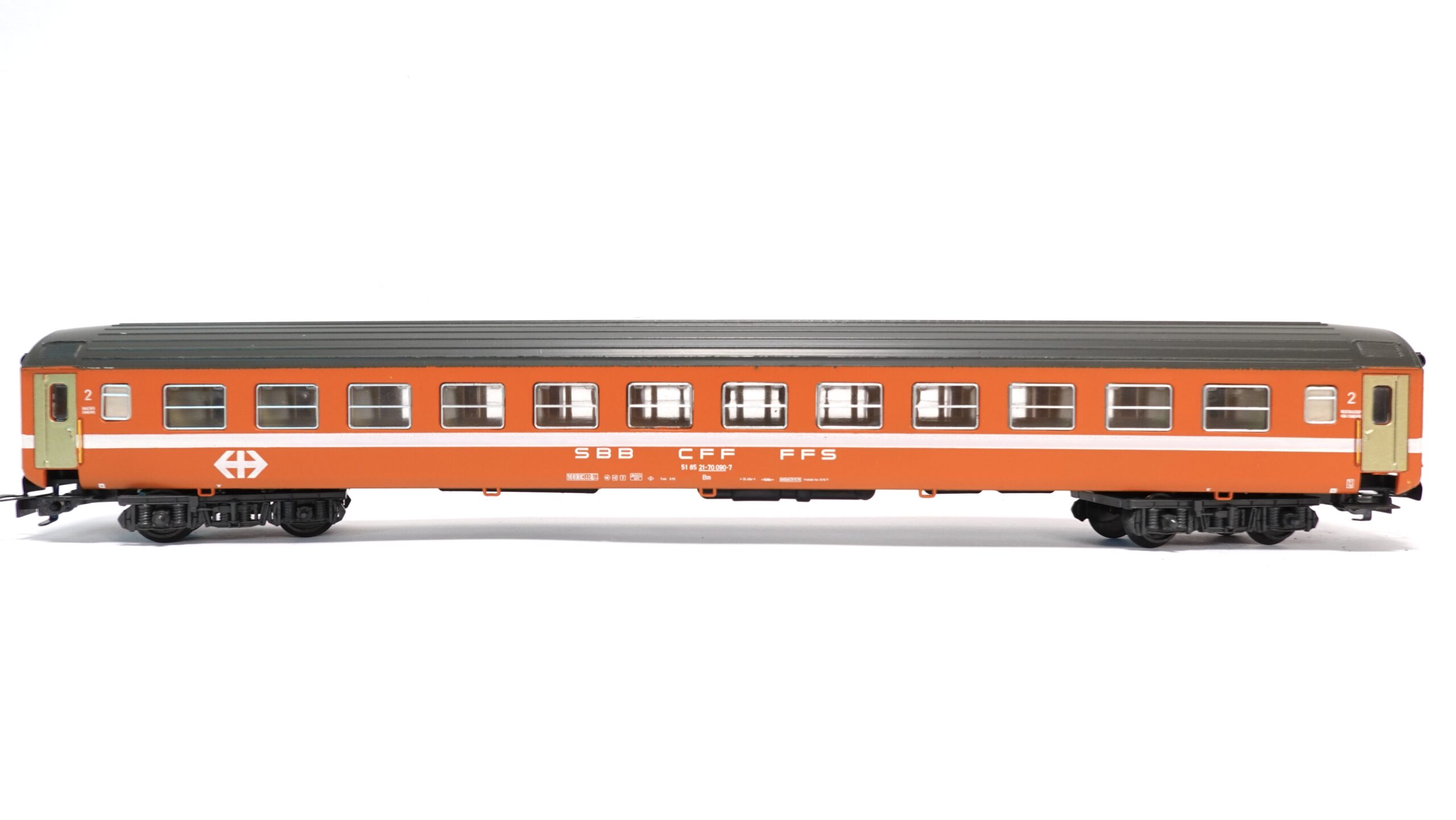 Liliput 882 54 H0 SBB Eurofima 2. Klasse orange OVP | A0943