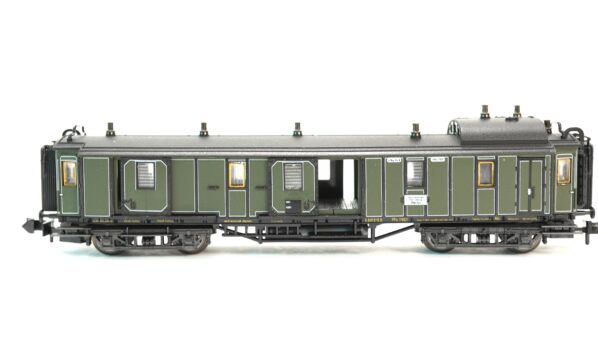 Minitrix 3186 N K.Bay.Sts.B. Gepäckwagen | A0882