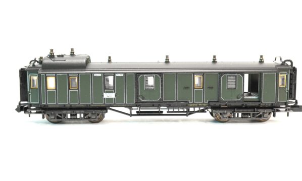 Minitrix 3186 N K.Bay.Sts.B. Gepäckwagen mit Postabteil | A0884