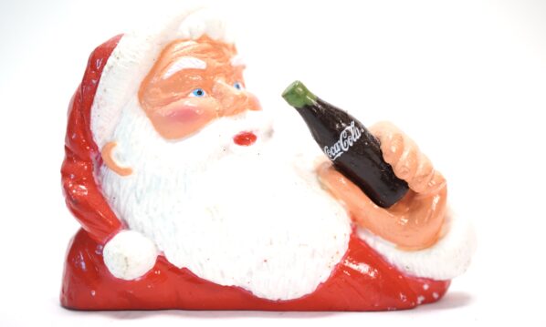 Vintage Coca-Cola Relief-Magnet – „Santa mit Coke“ (1996/1997) | A5059