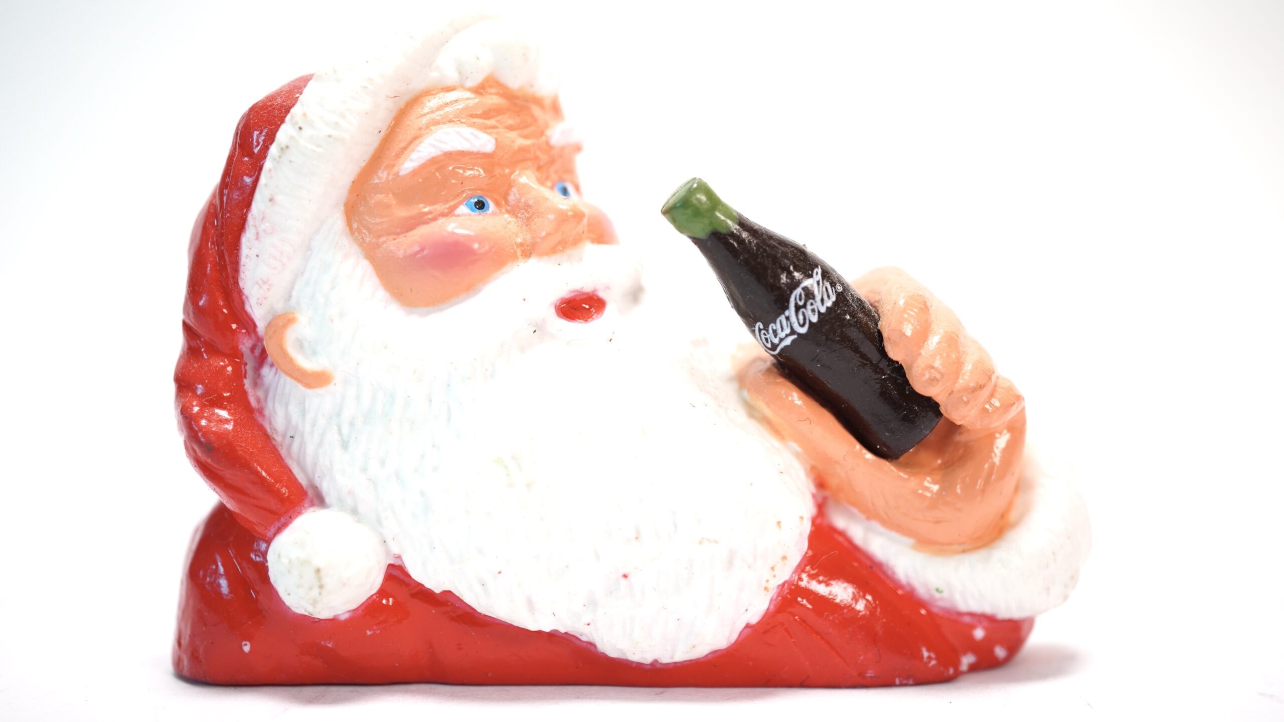 Vintage Coca-Cola Relief-Magnet – „Santa mit Coke“ (1996/1997) | A5059