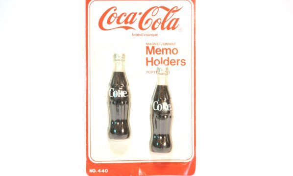 Vintage Coca-Cola „Memo Holder“ Magnet – OVP Sammlerstück | A5074