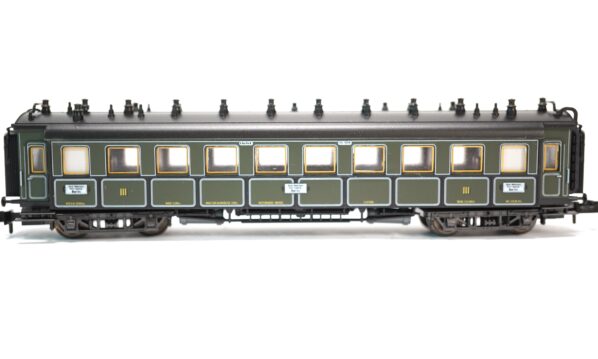 Minitrix 13185 N K.Bay.Sts.B. Schnellzugwagen 3. Klasse CCü 13016 | A0905