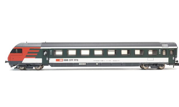 Fleischmann 890182 N SBB EW IV Bt Steuerwagen grün/grau | A0909