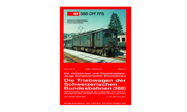 Die Triebwagen der Schweizerischen Bundesbahnen