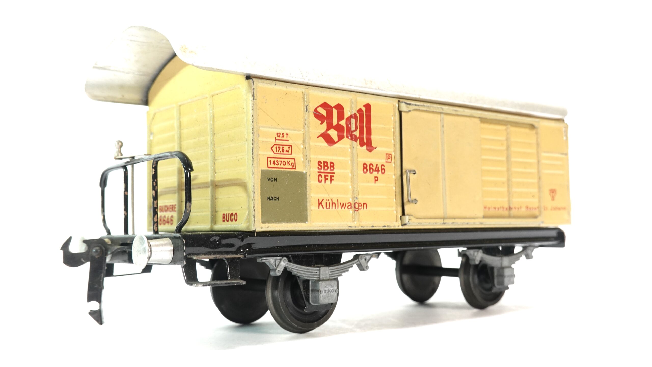 Buco 8646 0 SBB Bell Kühlwagen | A1085 2 Buco 8646 0 SBB Bell Kühlwagen | A1085 – Bild 2