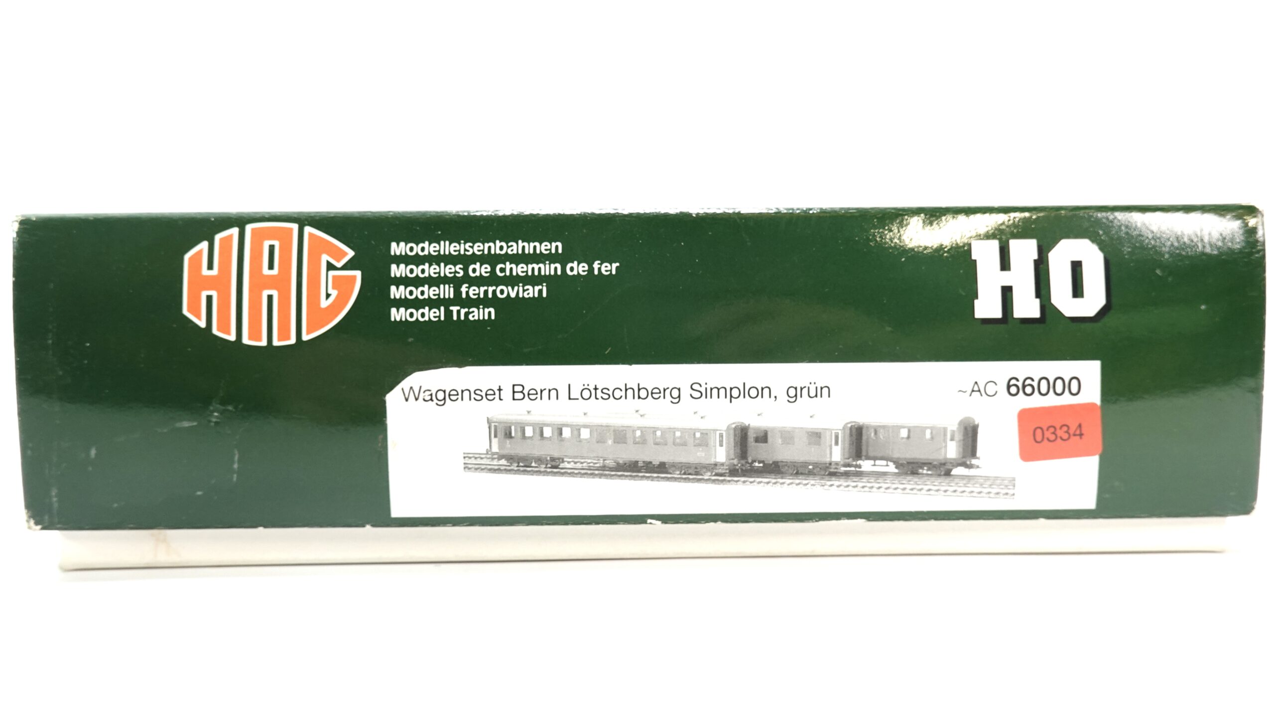 HAG 66000 H0 BLS Wagenset 3-teilig | 0334 12 HAG 66000 H0 BLS Wagenset 3-teilig | 0334 – Bild 12
