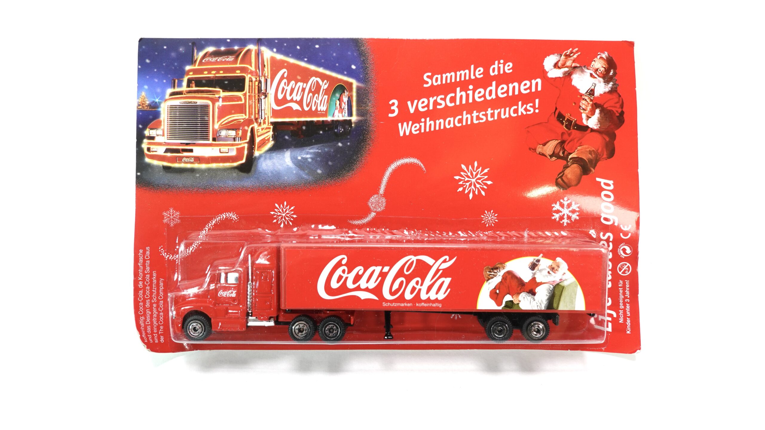Vintage Coca-Cola Weihnachtstruck – Modell-Sattelzug (Motiv 2) – OVP | A5113 1 Vintage Coca-Cola Weihnachtstruck – Modell-Sattelzug (Motiv 2) – OVP | A5113