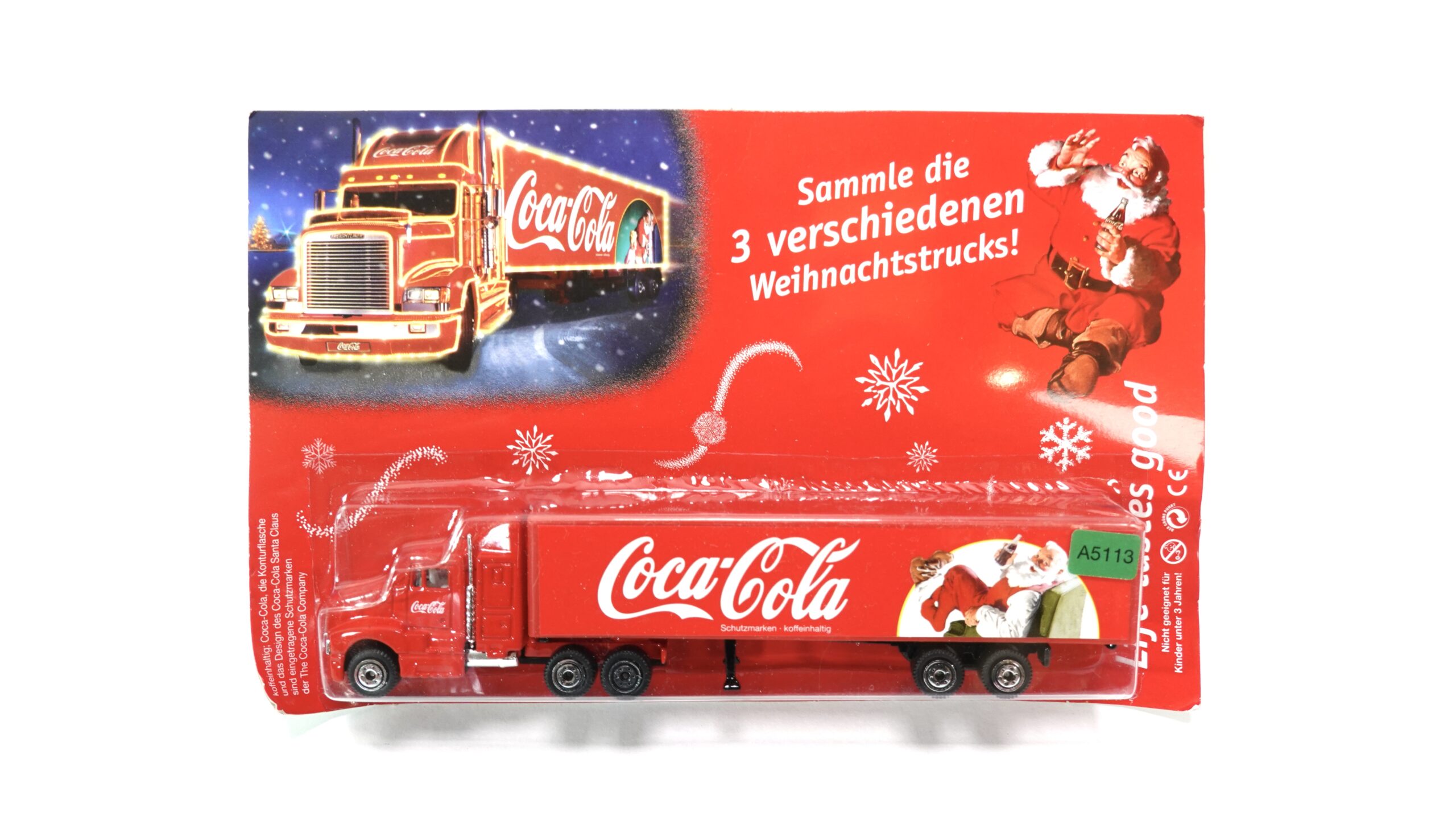 Vintage Coca-Cola Weihnachtstruck – Modell-Sattelzug (Motiv 2) – OVP | A5113 2 Vintage Coca-Cola Weihnachtstruck – Modell-Sattelzug (Motiv 2) – OVP | A5113 – Bild 2